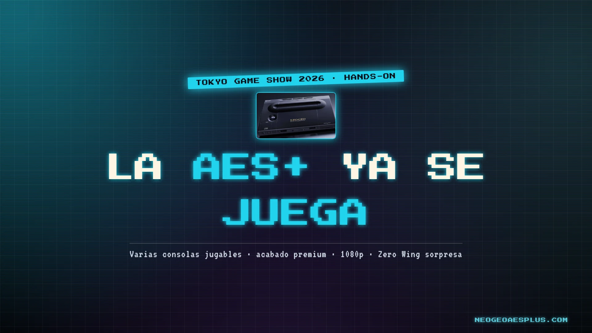 Abbiamo visto la Neo Geo AES+ in azione al Tokyo Game Show: le nostre impressioni
