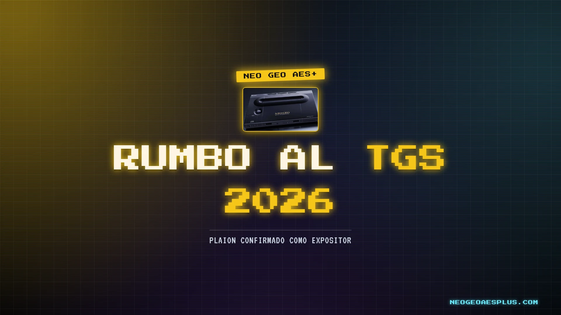Neo Geo AES+ presence confirmed for Tokyo Game Show 2026